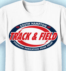 cool track and field shirts