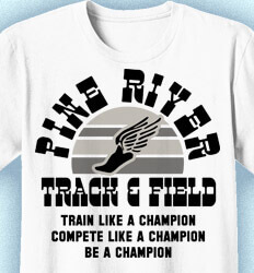 Track and Field Shirt Designs - Sunset Sounds - clas-660t5