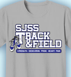 Track and Field Shirt Designs - Track Athletics - desn-340t6