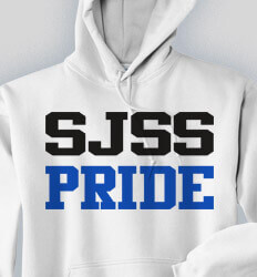 Swim Team Sweatshirts - Simple Text - desn-212b6