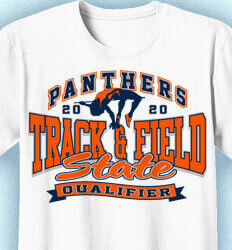 cool track and field shirts