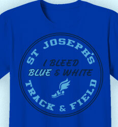 Track and Field T-shirts - All Star Leader - desn-327a6