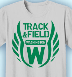 cool track and field shirts