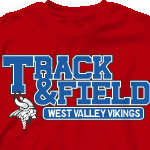 track and field shirts designs
