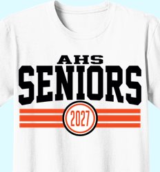 Senior Class of 2027 Shirt Designs | In the Mix with 2027 - USA Vintage 2 Design