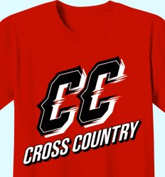 Customize Your Cross Country T-Shirts - Velocity CC Design