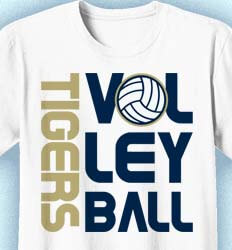 Volleyball Designs - Volleyball Letters - idea-607v1