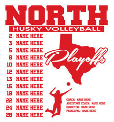 Volleyball Roster Designs - State Playoffs Roster - idea-220s1