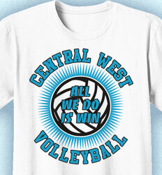 Volleyball Shirt Designs - Extruded - clas-692g8