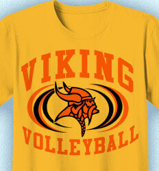 Volleyball T-shirts - Volleyball Intensity - idea-200v1