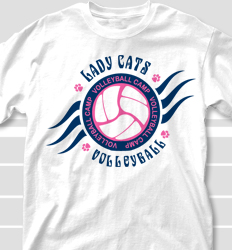 Volleyball Camp Shirt Designs - Heater clas-729h4