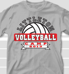 Panther Volleyball Camp T-shirt Design illustration. 14561422