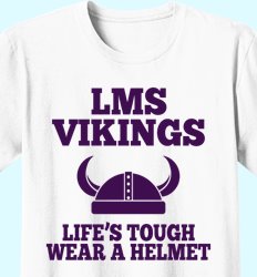 School Spirit Shirts | 104 NEW Design Ideas by IZA Design - Wear A Helmet Design