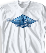Winter Youth Retreat T Shirt  - Expedition camp desn-674e2