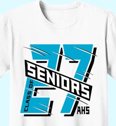 Senior Class of 2027 Shirt Designs | In the Mix with 2027 - Year Flash Design