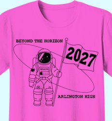 Senior Class of 2027 Shirt Designs | In the Mix with 2027 - Zero Gravity Seniors Design