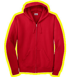 Jerzees Zip-up Hoodie - #993