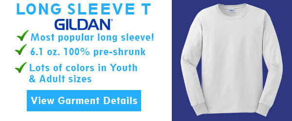 Classic Long Sleeve T by Gildan