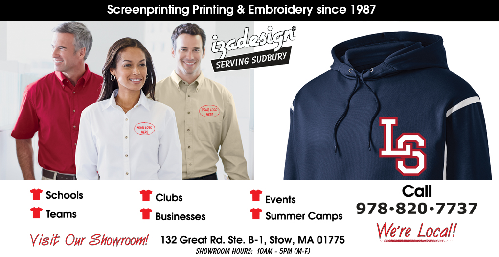 IZA Design Screen Printing and Embroidery in Sudbury, MA