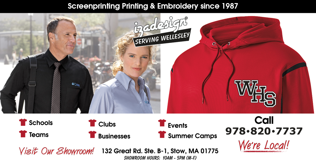 IZA Design Screen Printing and Embroidery in Wellesley, MA