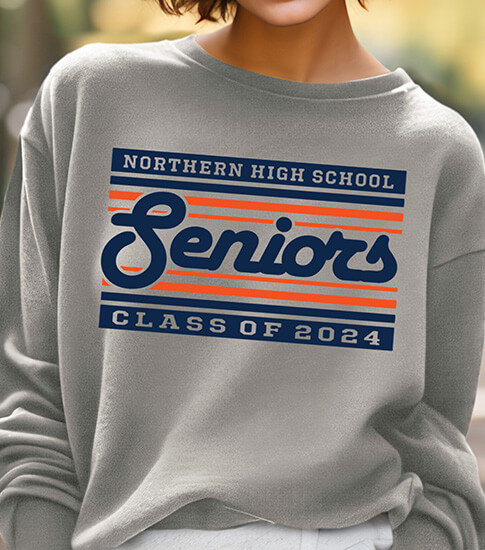 Seniors Class of 2024 Sweatpants Graduation Gifts Logo 