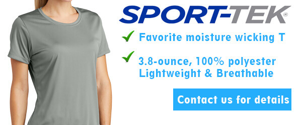 Sport-Tek moisture wicking t-shirts